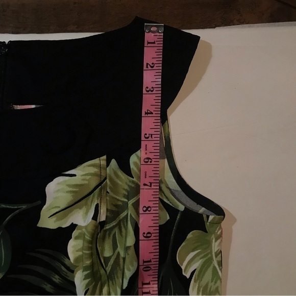 Kim Rogers Tropical Print Dress Size 12 - Picture 11 of 14